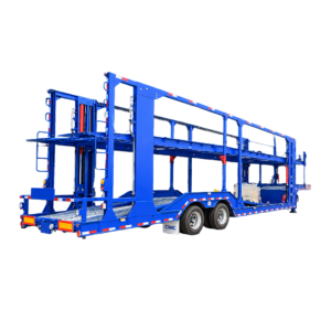 CIMC 2 Axle 6–8 passenger cars  Double Deck Car Carrier Semi-trailer