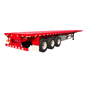 CIMC 3 Axle 40ft 50 Ton Flatbed Semi Trailers