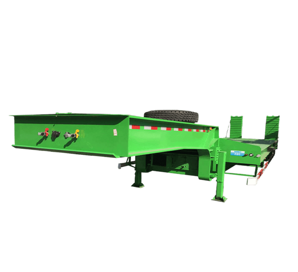 CIMC 70T 3 Axles Low Bed Trailer