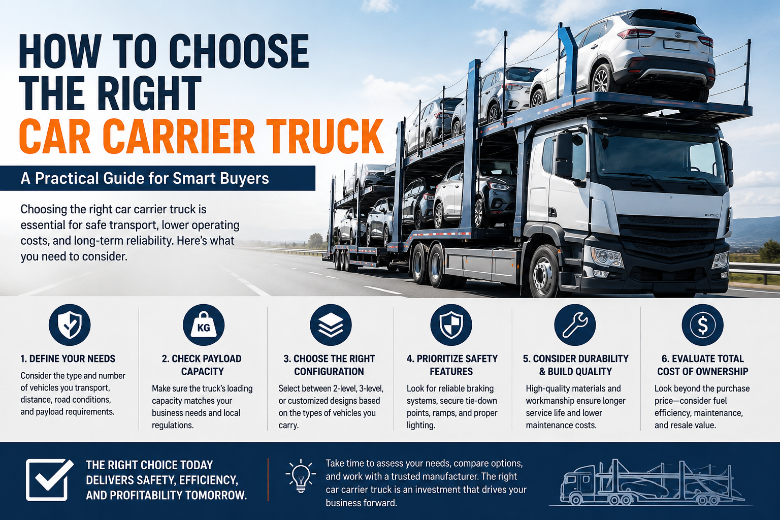 How to Choose the Right Car Carrier Truck: Expert Guide for Vehicle Transport