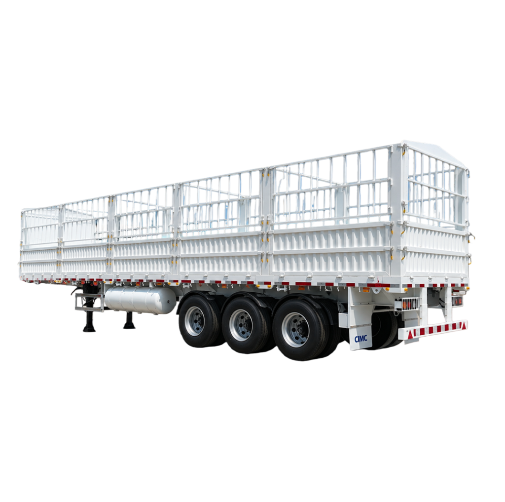 CIMC 3Axle 40ft Fence Semi Trailer
