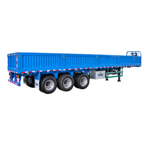 CIMC 3 Axle 40Ft 40 Ton Container Drop Side Semi Trailer